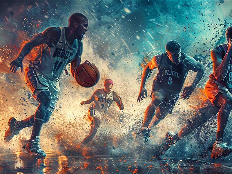 NBA球场的距离为28.86米，美女给你展示稳准狠